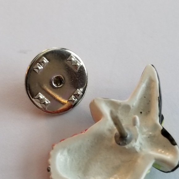 Vintage witch pin Halloween lapel brooch creepy spooky jewelry - Picture 8 of 9